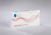 Lade das Bild in den Galerie-Viewer, VCV HomeCheck Eisenmangel Schnelltest (2x 1St.)