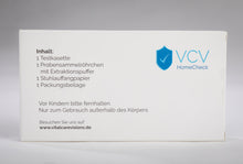 Lade das Bild in den Galerie-Viewer, VCV HomeCheck Magenkeim Schnelltest (2x 1St.)