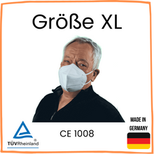 Lade das Bild in den Galerie-Viewer, FFP2 NR Maske "Größe XL"