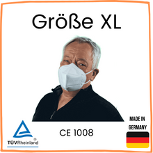 Lade das Bild in den Galerie-Viewer, FFP2 NR Maske &quot;Größe XL&quot;
